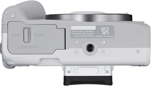 Canon EOS R50 Mirrorless Camera | White Bundle with Sigma 18-50mm f/2.8 DC DN Contemporary Lens + 64GB Memory Card + Camera Bag (5 Items) in Saudi Arabia