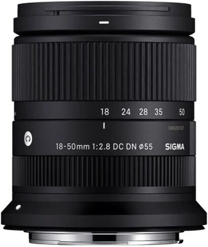 Canon EOS R50 Mirrorless Camera | White Bundle with Sigma 18-50mm f/2.8 DC DN Contemporary Lens + 64GB Memory Card + Camera Bag (5 Items) in Saudi Arabia