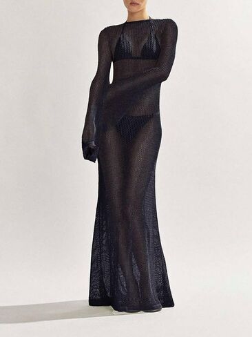 swimsuit coverup for women Sexy Backless Sleeve Long Beach Cover Up Kimono in Saudi Arabia