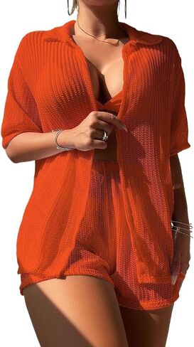 تغطية ملابس السباحة للنساء Summer Beach Hollow Out Out Up 2pcs/set in Saudi Arabia