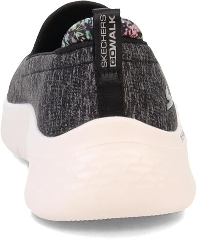Skechers Women's GO Walk Flex-Clever View Sneaker, Black/White, 13 Wide in Saudi Arabia