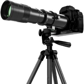 عدسة تليفوتوتو لنيكون - F عدسة 420-800 مم لـ Nikon DSLR ، عدسة تكبير MF MOOUS FOCUS FORCEN