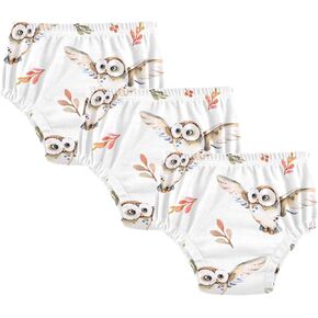 Toddler Potty Training Underwear Cotton Absorbent Soft Baby Girl Boy Potty Training Pant 2T-5T