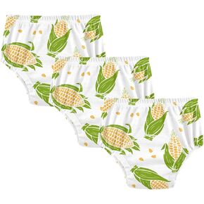 Toddler Potty Training Underwear Cotton Absorbent Soft Baby Girl Boy Potty Training Pant 2T-5T