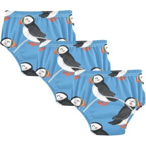 Toddler Potty Training Underwear Cotton Absorbent Soft Baby Girl Boy Potty Training Pant 2T-5T