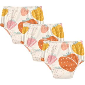 Toddler Potty Training Underwear Cotton Absorbent Soft Baby Girl Boy Potty Training Pant 2T-5T