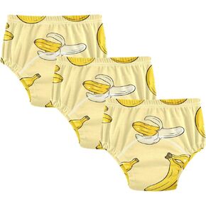 Toddler Potty Training Underwear Cotton Absorbent Soft Baby Girl Boy Potty Training Pant 2T-5T
