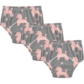 Toddler Potty Training Underwear Cotton Absorbent Soft Baby Girl Boy Potty Training Pant 2T-5T