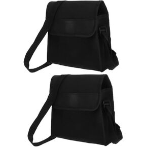2pcs Telescope Backpack Shock Absorbent Carrying Case for Binoculars Protective Storage Bag for Hiking and Photography Accessories