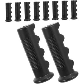 6pcs Anti Slip Handle Cover Replacement for Wheelchair Grip 18mm Diameter Wheelchair Handlebar Accessories Durable Trolley Handle Grips for Drive Wheelchairs