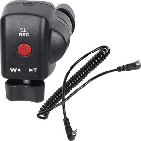 Pro Camcorder Zoom Remote Video Recording وحدة تحكم عن بُعد مع كابل زنبرك مقبس 2.5 مم لـ Sony NX5C ، 190p ، 150p ، 198p ، Vx2000e