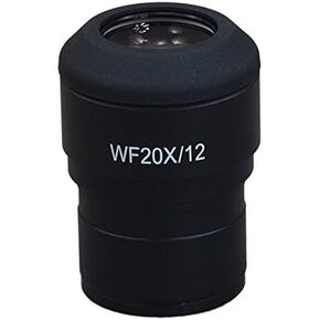 OMAX WF20X/12 Widefield Eyepiece for Microscope 30.0mm with Adjustable Diopter
