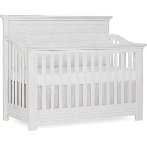 Evolur Waverly 5-in-1 Full Panel Convertible Crib in Rustic Grey, JPMA & Greenguard Gold Certified, Constructed Out of kiln-Dried Hardwood, Features 3 Mattress Height Settings