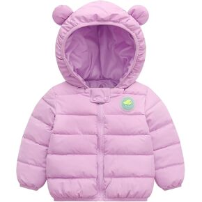 Baby Boys Girls Outfit Leisure Children Kids Winter Warm Solid Dinosaur Coats Exercise Graphic Outwear