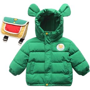 Baby Clothes Customized Snowsuit Long Sleeve Thick Winter Down Coats Little Children Kids Light Padded Jacket