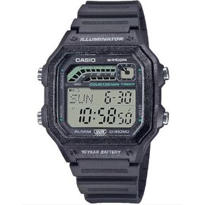 Casio Illuminator 10-Year Battery Alarm Chronograph Countdown Timer Men's Watch WS1600H-2AV in Saudi Arabia