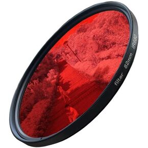 52-82mm Infrared spectrum (IR680) Infrared spectrum (IR720) Infrared spectrum (IR760) Infrared spectrum (IR850) Infrared filter 950nm fun art photography camera lens filter ( Color : IR850 , Size : 82