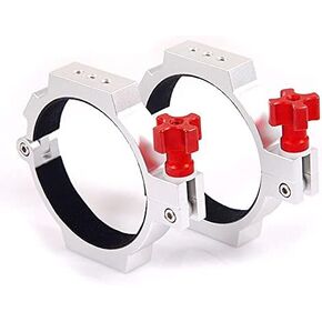 80mm Tube Rings (Pair) Astronomical Telescope Accessories