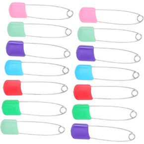 100Pcs Nappy Brooches Durable Cloth Diaper Safety Pins for Newborns and Lightweight Easy to Use Secure Locking Closures for Travel and Everyday Use