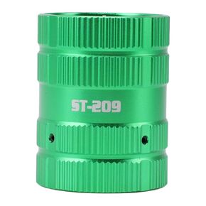 EVTSCAN Pipe Deburring Tool, Aluminum Alloy Housing, 4 Stainless Steel Blades, for Copper, PVC, Aluminum, PPR Pipes, Chamfering and Trimming Tool