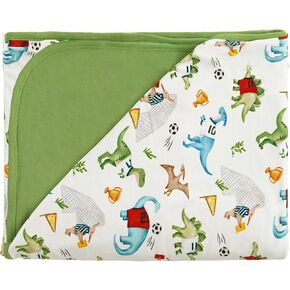 Baby Blanket, Soft Stretchy Quilt for Newborn Baby and Toddler, Nursery Blanket for Boys and Girls, Viscose Derived from Bamboo, 47''x 47'', Rescue Team, One Size