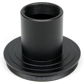 Lab Microscope Accessories 23.2mm to T2 M42*0.75mm Thread Mount Full Metal Adapter 0.91 Inch Microscope Eyepiece Ports