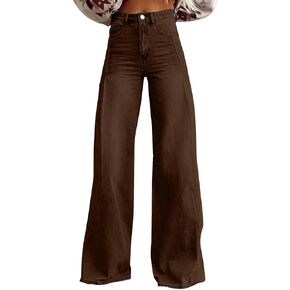 Baggy Pant for Women 2025 Summer Fashion Wide Leg Sweatpant Jeans Print Denim Vintage Pant 90s Y2K Streetwear