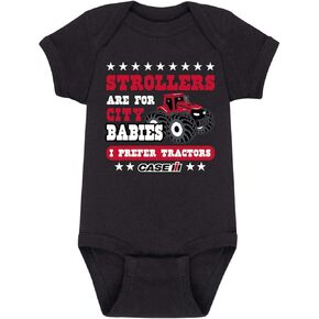 Strollers are for City Babies Case IH - Infant Baby One Piece