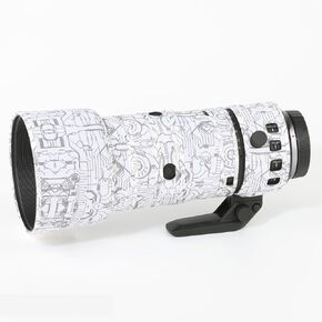 CHASING BIRDS Camouflage Waterproof Lens Coat for Canon RF 70-200mm F2.8 L is USM Z Rainproof Lens Protective Cover (Forest Camouflage, with EOS-R)
