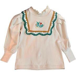 Tops for Toddler Girls Newborn Infant Baby Girls Autumn Lace Cotton Long Sleeve Tops Undershirt for Toddler Girls