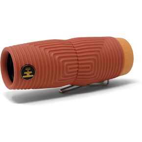 Nocs Provisions Zero Tube 10x25 ED Glass Waterproof Monocular – Rugged, Shockproof, Fogproof Optic for Adults & Kids, Built for Birdwatching, Hunting & Travel - Off-Piste Red