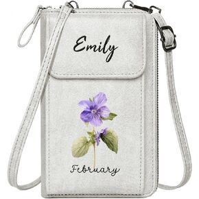 Badiya Small Crossbody Bag for Women, Cell Phone Purse Wallet, Vintage Shoulder Handbags with Credit Card Slots in Kuwait