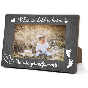 إطارات صور الأجداد ، عندما يولد طفل ، هدايا إطار صور للأجداد لعيد الميلاد ، إطارات الحفيد الأولى للجد الأول ، هدايا إعلان الحمل الجديدة -12 in Kuwait