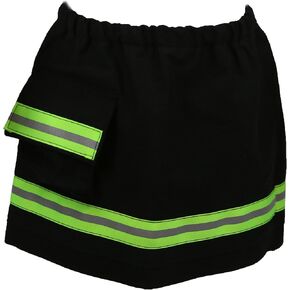 Firefighter Black/Yellow Baby Turnout Skirt Only (12 Months)