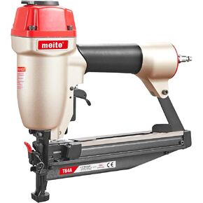 Meite T64a 16 Gauge Finish Nailer مع مسامير 2500pcs (2 ") ، مدفع الأظافر الهوائي للهواء المضغوط ، يناسب 16 مسامير المقياس 1-1/4" حتى 2-1/2 "