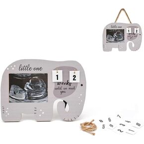Baby Sonogram Picture Frame, Pregnancy Announcement Gift, Ultrasound Photo Display for Expecting Parents