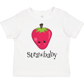 inktastic Cute Strawberry Strawbaby Toddler T-Shirt