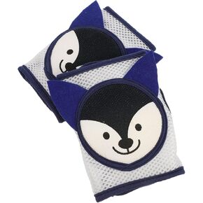 2pcs Baby Crawling Pads Adjustable Toddler Knee Pads Breathable Anti-slip Infant Leg Warmers for Safe and Comfortable Crawling