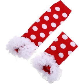Homoyoyo Boy Leg Warmers 1 Pair Christmas Cotton Warm Socks Covers for Newborns
