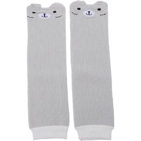 Girl Boy Leg Warmers Winter Leg Warmer Non Slip Socks Soft Comfortable Adorable Bear
