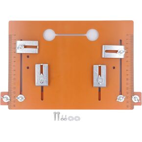 Woodworking Benches Router Flip Plate 20x28cm Hole Design Excellent Material Multifunctional PP Material