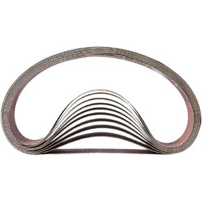 Belt Sander 1-1/2" x 30"Sanding Belt, Aluminum Oxide Sanding Belts for Belt Sander, Belt Sander Paper with 180 Grit for Efficient& Durable Use 20 Pack