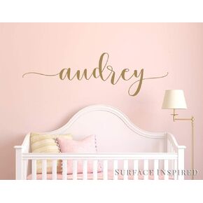 Name Wall Sticker Wall Decal Personalized Removable Wall Decals Stickers From Surface Inspired 1027