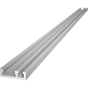 Anodized Aluminum Combination Miter T Track/Mini T Track Rail for Jigs Fixtures Sleds Router Table and General Woodworking Applications 32 Inch Made in The USA