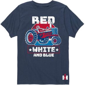 Country Casuals International Harvester - Red White and Blue - Toddler Short Sleeve Graphic T-Shirt