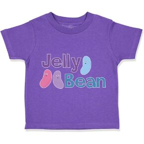 Toddler T-Shirt Jelly Bean Funny Humor Others Boy & Girl Clothes Baby Funny Tee