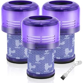3PACK V12 مرشحات فراغ استبدال DYSON V12 اكتشاف SLIM ، V12 SLIM ، SV30 ، SV34 ، SV35 Cordless Vacuum Filter ، قارن مع الجزء 971517-01 （ليس لـ SV12)