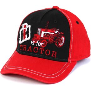 IH Toddler T is for Tractor Cap - 16IH101-TOD Red
