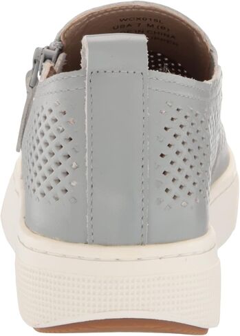 Propét Womens Kate Sneaker, White, 7.5 Wide US in Saudi Arabia
