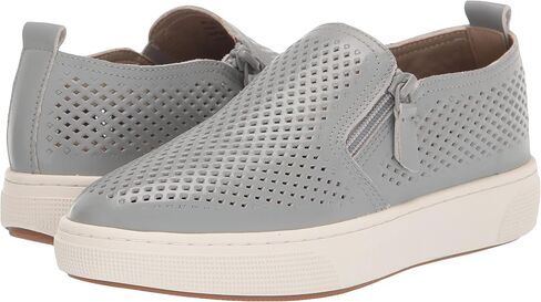 Propét Womens Kate Sneaker, White, 7.5 Wide US in Saudi Arabia